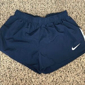 Nike Women's Navy Blue Shorts